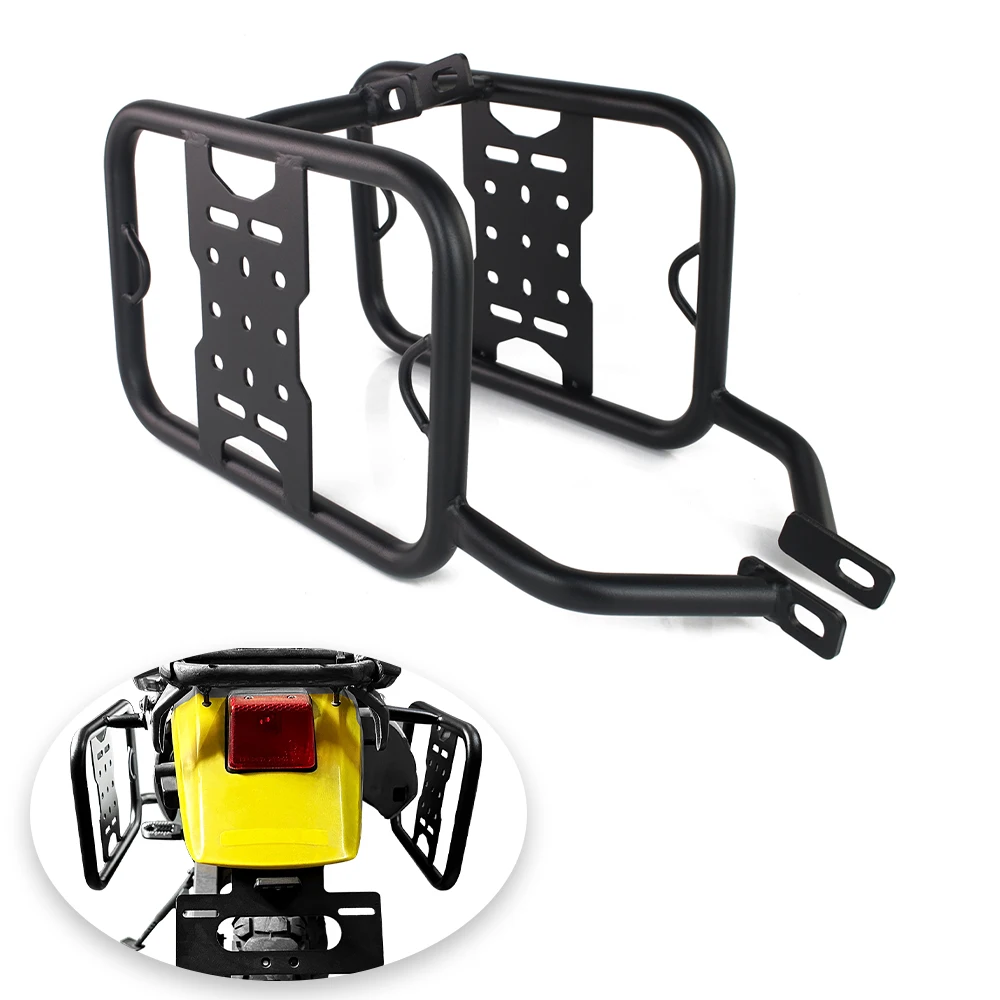 

For SUZUKI DR 650 1996-2020 2021 2022 2023 2024 DR650 Motorcycle Side Rack Luggage Support Saddle Bag Bracket Carrier Holder