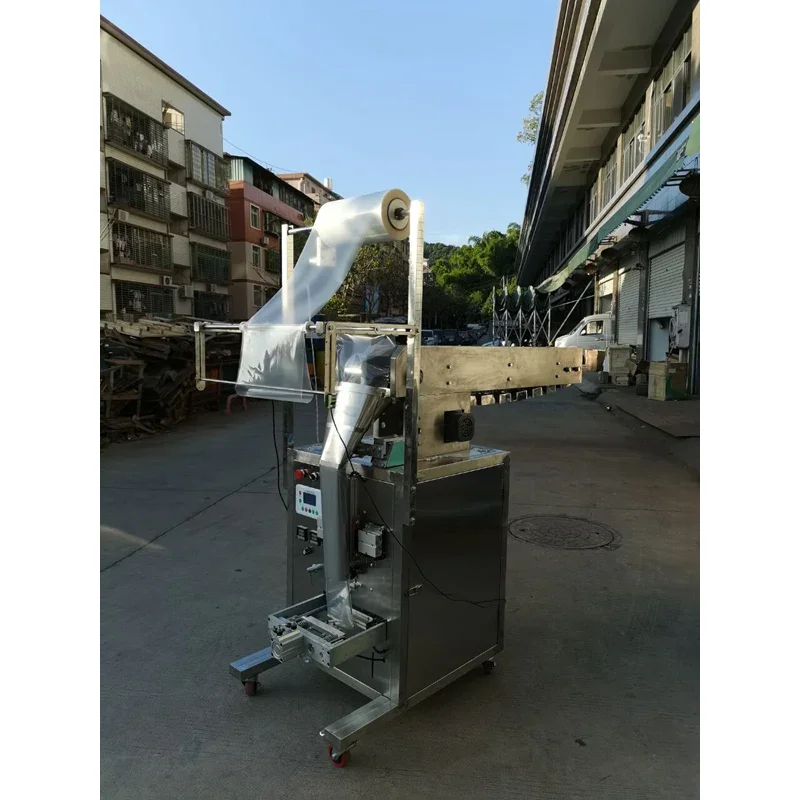 Máquina automática de enchimento e embalagem de sachês de óleo de cozinha comestível com bolsa líquida vertical de pequena escala