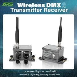 IP65 Wireless DMX Transmitter/Receiver powered by Sweden Wireless Solution G5 for outdoor lighting Live show mobile DJ