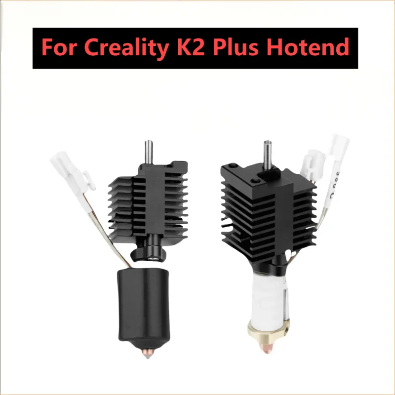 For Creality K2 Plus Hotend Ceramic Heating Block Kit 0.4mm All-metal Integrated Quick Swap Nozzle 350 ° C for K2P Combo Printer