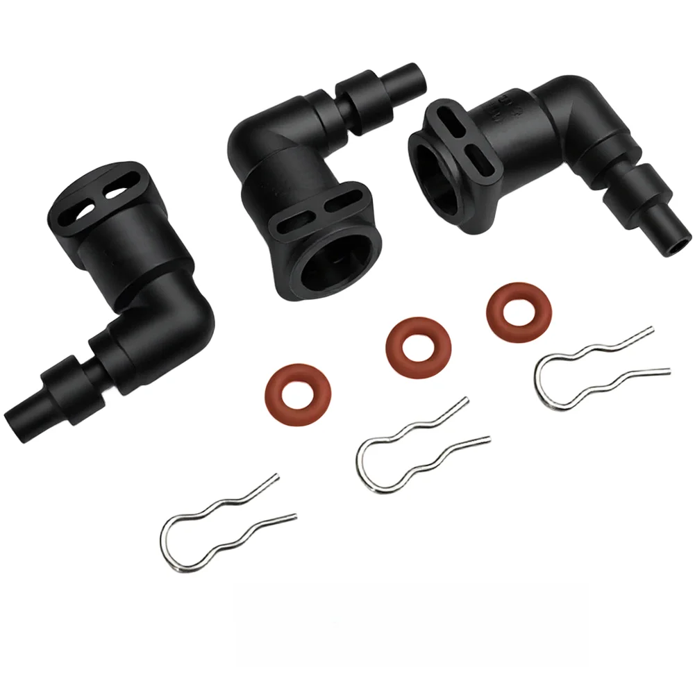 L Shaped Adapter Fitting for Coffee Machines with Enhanced Aging Resistance Maintains Integrity Over Extended Use
