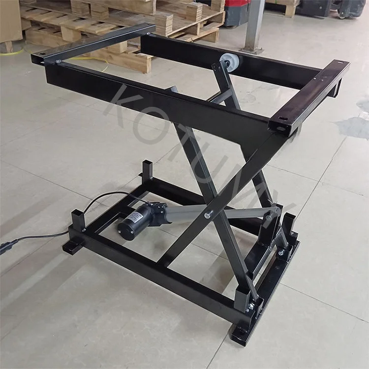 Multi functional wired coffee table dining table 24V lifting hardware folding iron frame 20kg \ 100kg \ 150kg