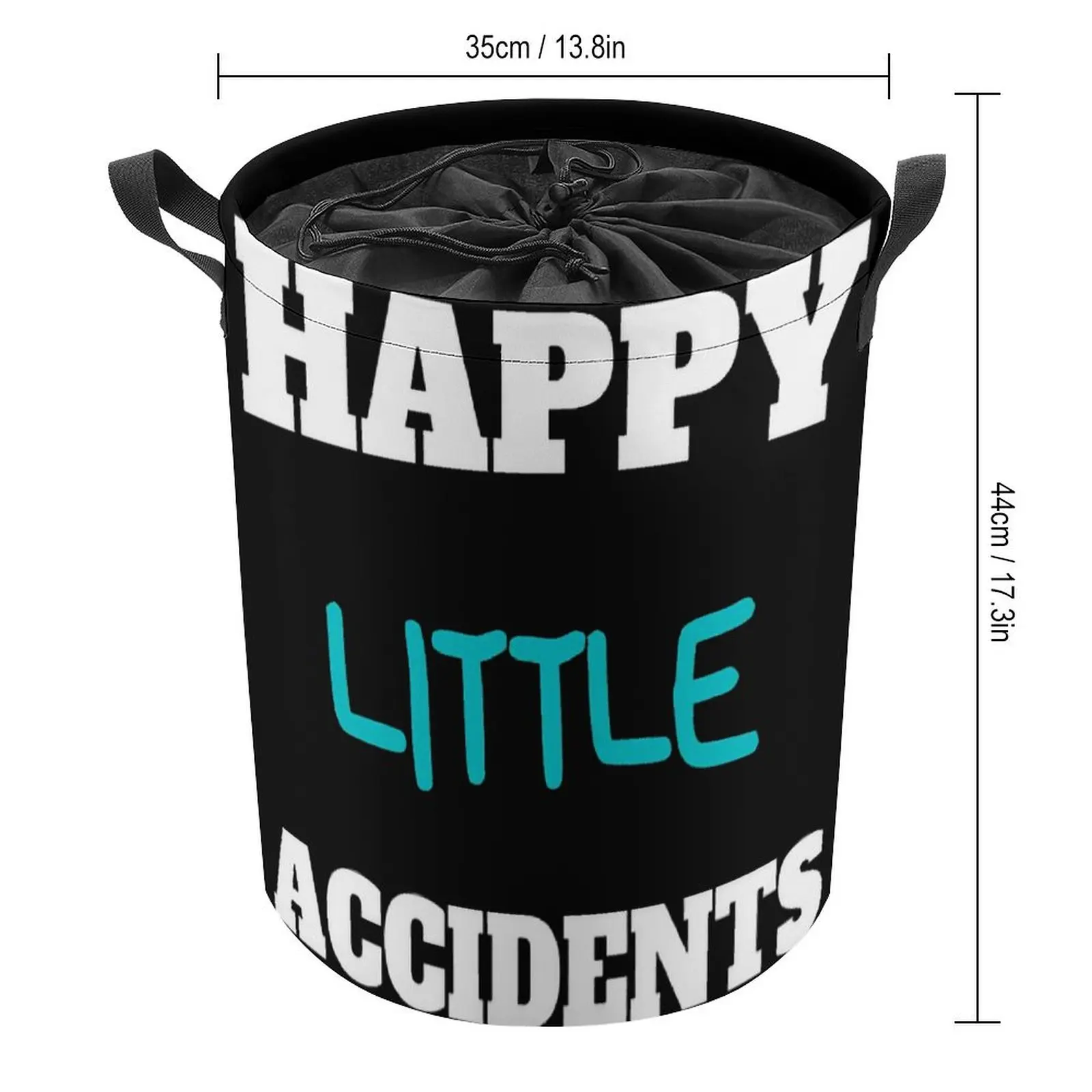 Tie Up Your Dirty Pocket Happy Little Accidents Happy Accidents No Mistakes Laundry Basket Organizer Division Portable Bathroom