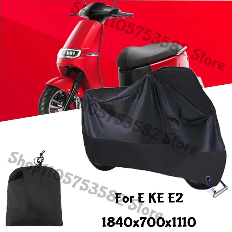 Motorcycle Full Covers For E KE E21840x700x1110 Car Outdoors Sun Protection Dust No Ear Thickened Oxford Clothcover Accessories