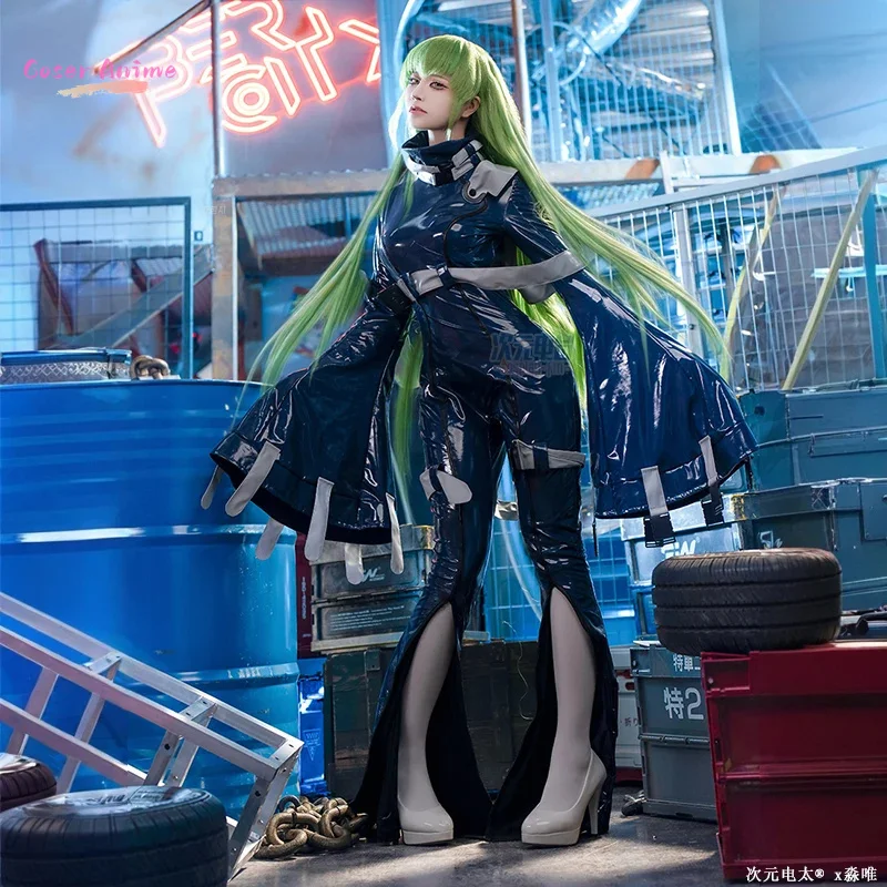 

C.C. Cosplay Costume Anime Code Geass Uniform Halloween Carnival Party Christmas Play Role Clothes Clothing