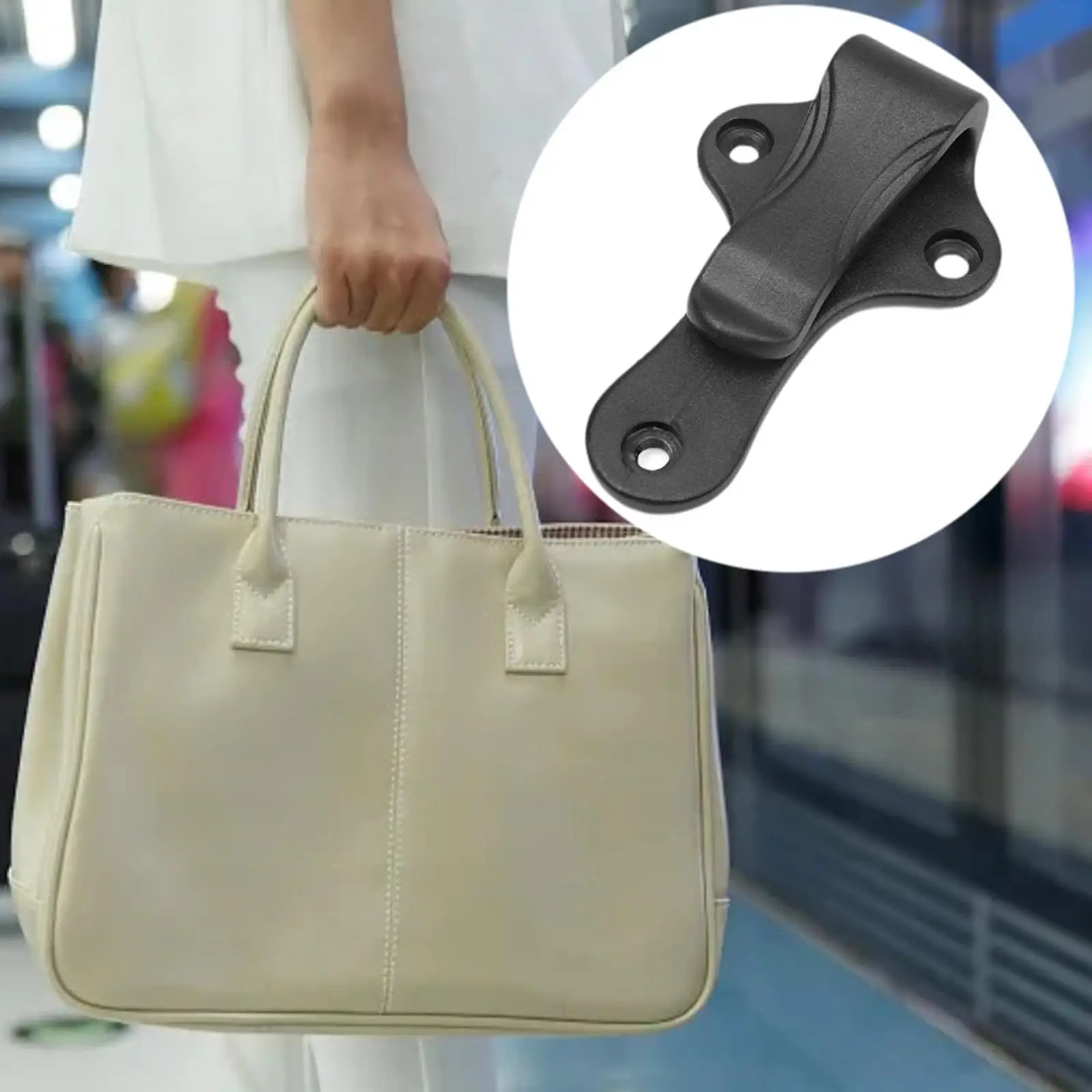 Backpack Clip, Easy to Use Compact Practical Convenient Belt Clip Handbag Clip for Handbags Outdoor