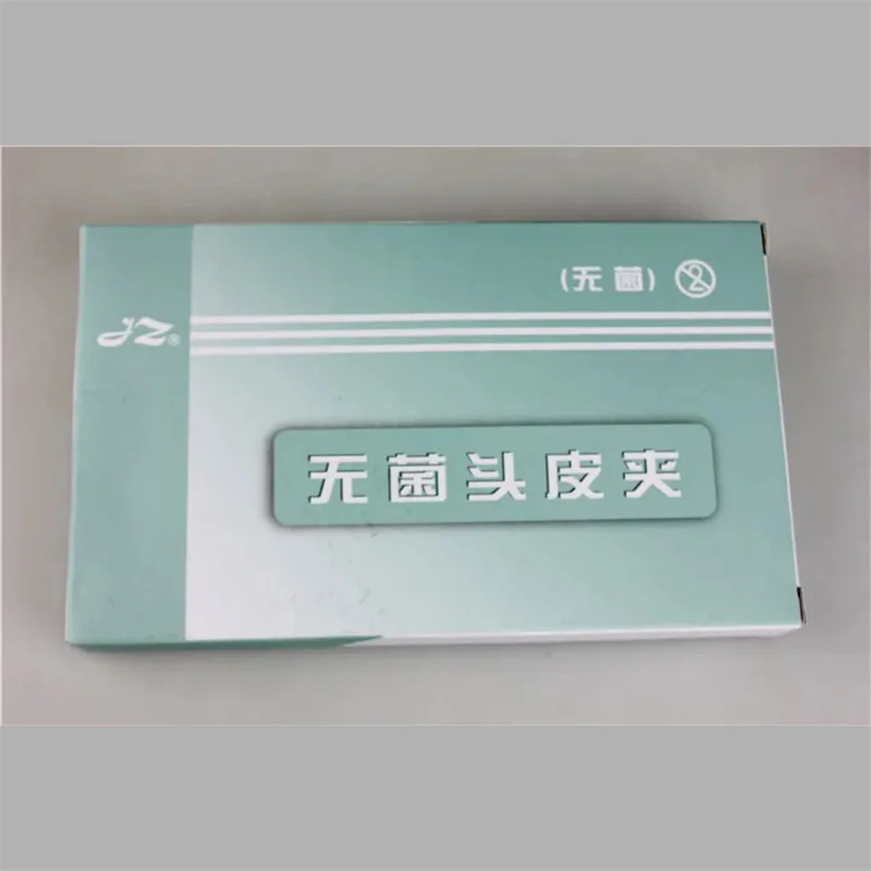 Scalp clamp sterile scalp clip disposable scalp operation clip scalp hemostatic clip plastic suture clip