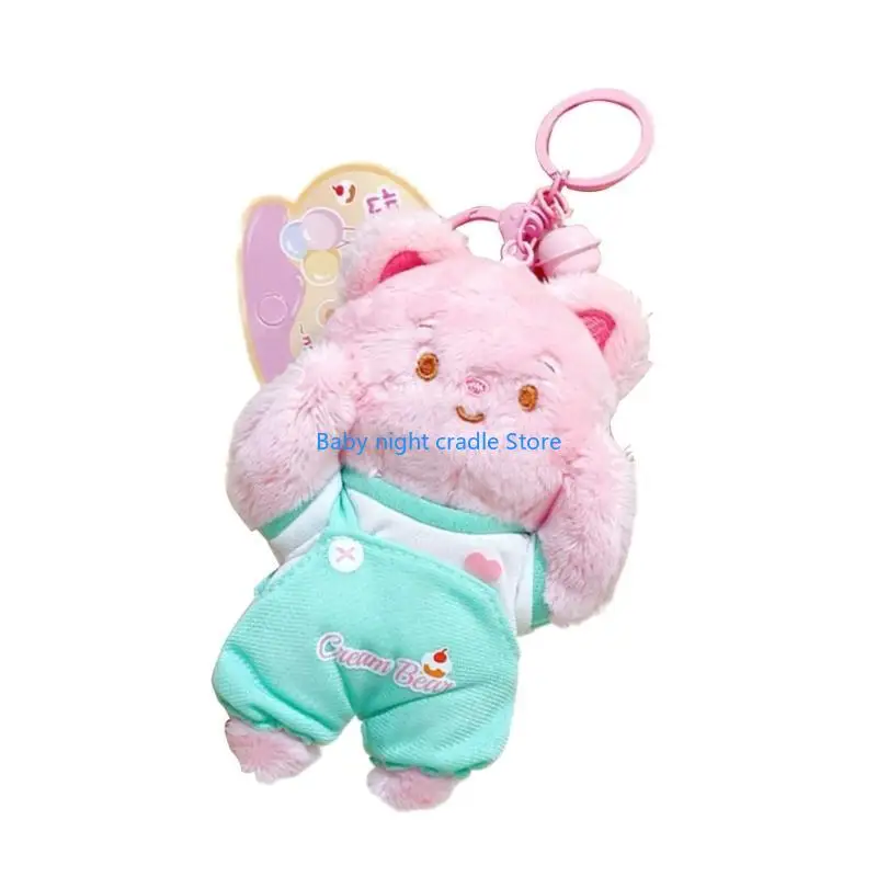J2ff Butter Bear Keychain Girl Girl Purse Pends para Decors bolsos Accesorios