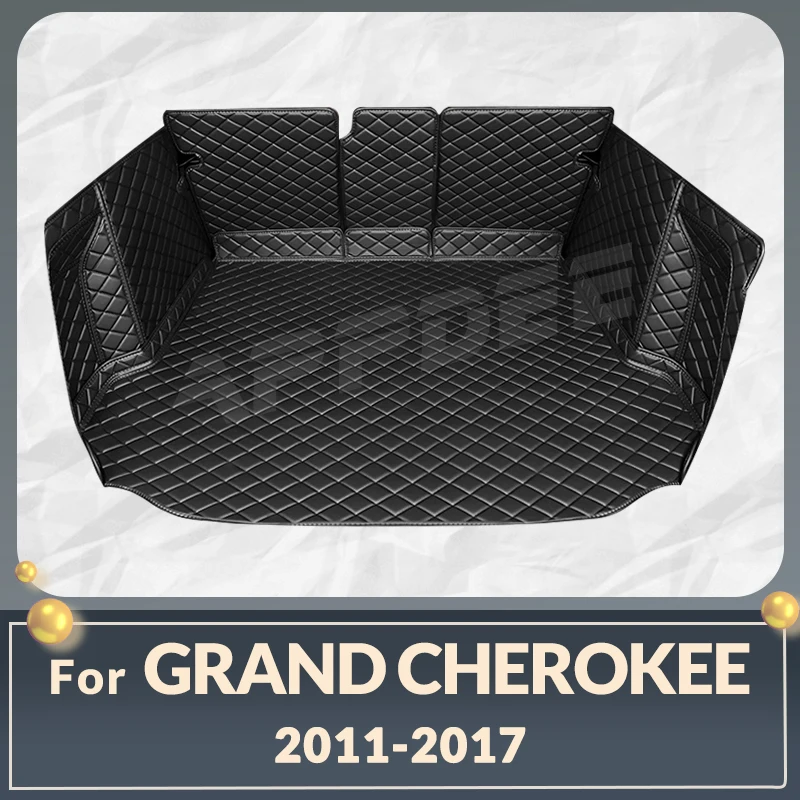 

Автомобильный коврик для багажника с полным покрытием для JEEP Grand Cherokee 2011-2017 12 13 14 15 16, защитная накладка для автомобиля, аксессуары для защиты интерьера