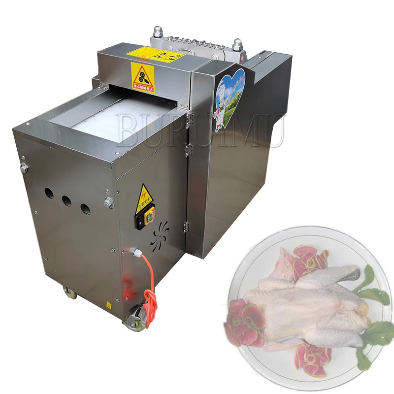 

Commercial Beef Cutter Automatic Duck Dicer Cube Chicken Frozen Slicer Machine Meat Cutting Equipment for Meat Processing