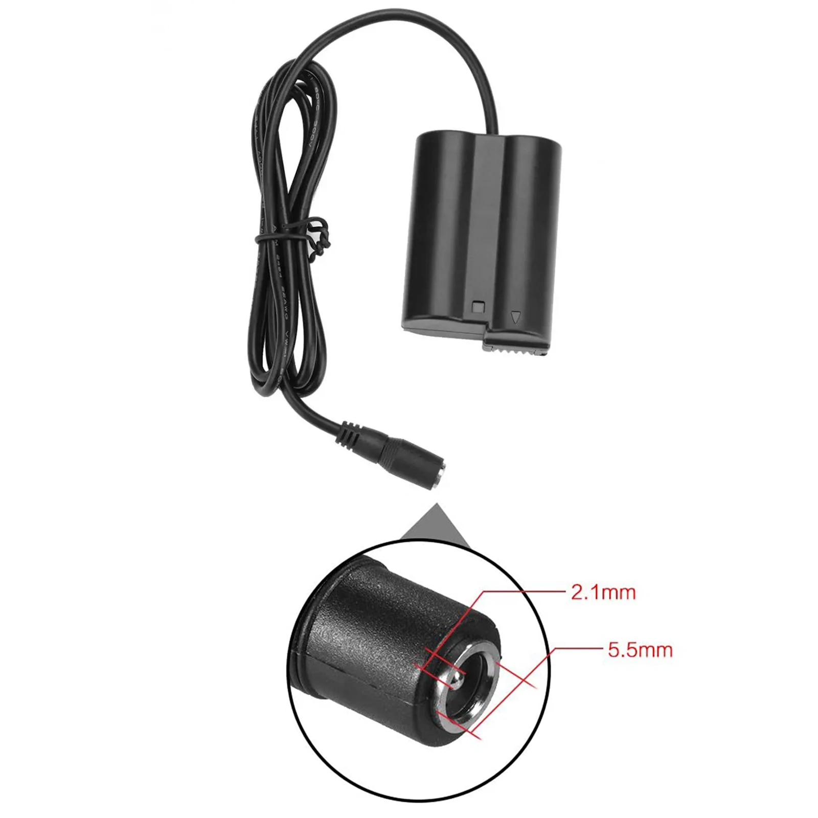 EP-5B AC DC Power Adapter EN-EL15 Dummy Battery Kit for Nikon Z6 Z7 Z8 D7500 D7200 D7000 D7100 D750 D780 D800 D810 D850 1V1