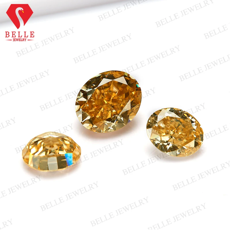 

Овальный муассанит с измельченным льдом, разноцветный блестящий драгоценный камень, идеально подходит для колец, ожерелий, серег и изготовления ювелирных изделий