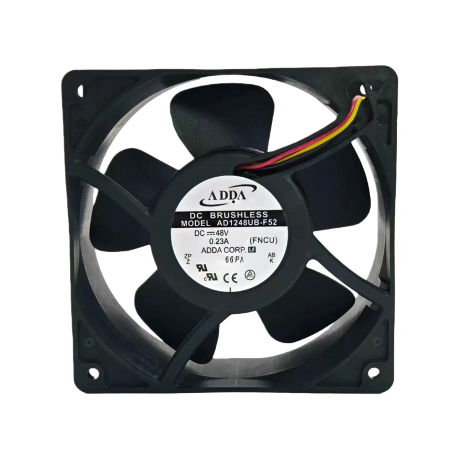 

new for ADDA Original AD1248UB-F52 48V 0.23A 12038 Dual Ball Bearing Cooling Fan 120CFM 3200RPM Industrial DC Fan for Inverter