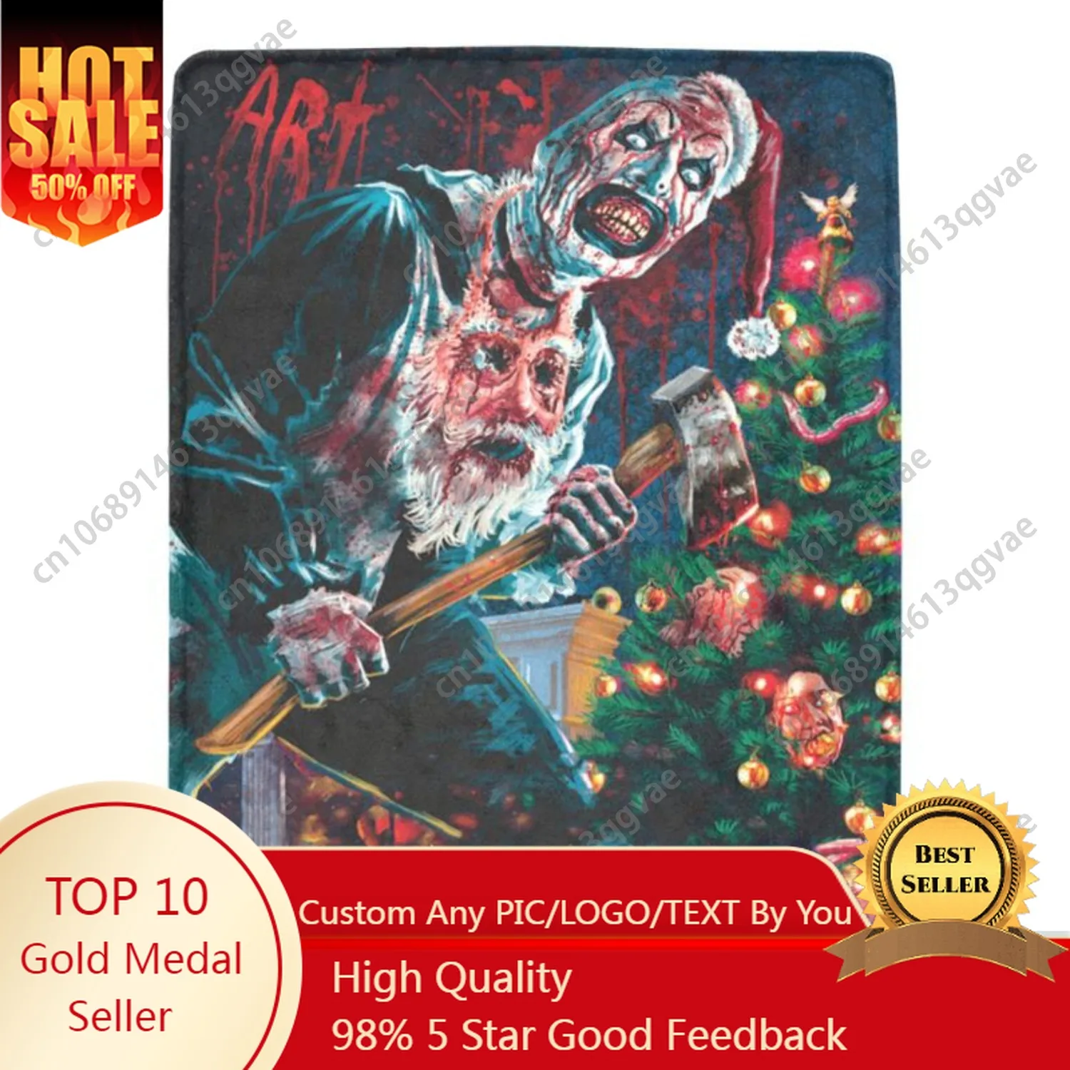 

Horror Movie Blanket Ultra-Soft Micro Fleece Blanket Comfortable Air Conditioning Blanket Halloween Decoration Gifts Blankets