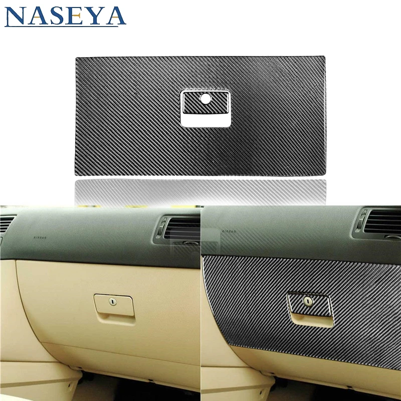 

Carbon Fiber Glove Box Stickers Cover Trim For Volkswagen Golf 4 GTI Jetta MK4 1999-2004 Car Interior Decorative Accessories