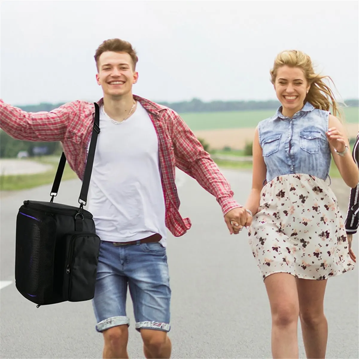 Promotion Carrying Case Speaker Bag for PartyBox Encore 2 Party Speaker, Protective Case Mesh Storage Bag with Shoulder Strap