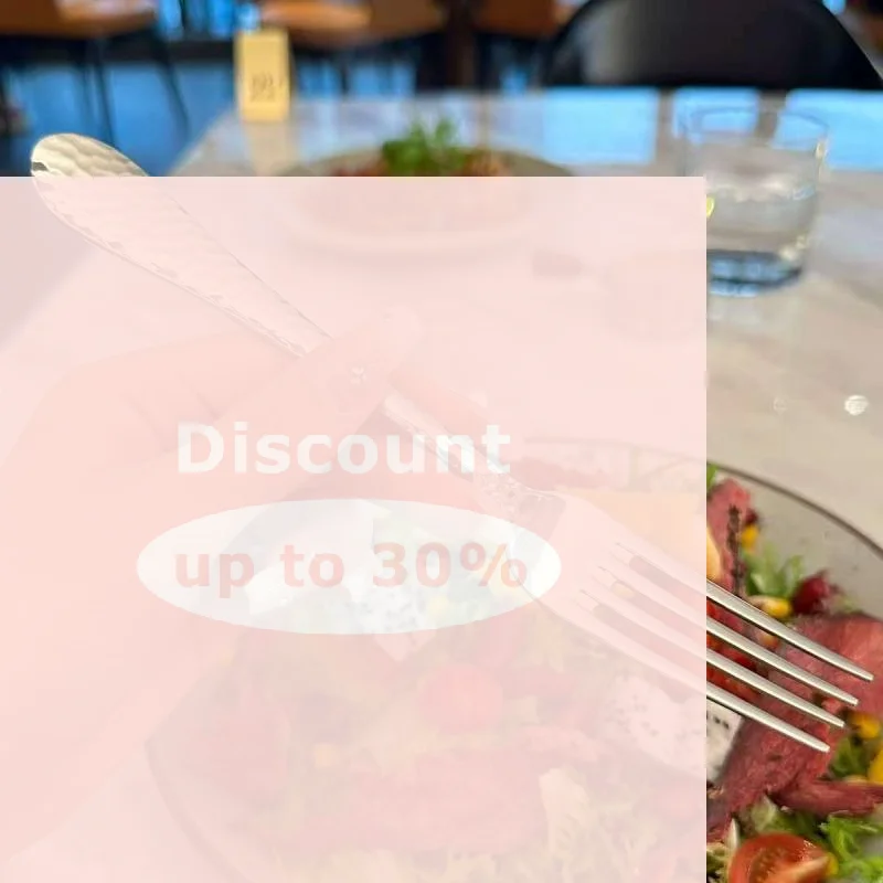 [Stainless Steel Dinner Fork Long Handle Table Forks Set Korean Cutlery Four Tine Salad Dessert Fruit Forks Kitchen]