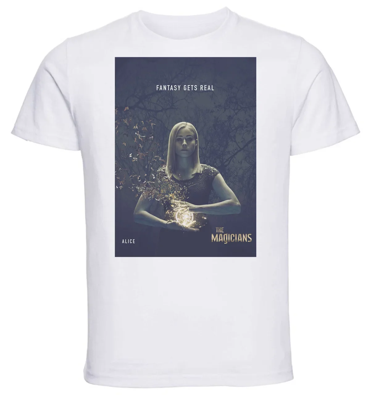 T-shirt Unisex - White - The Magicians - Alice Quinn