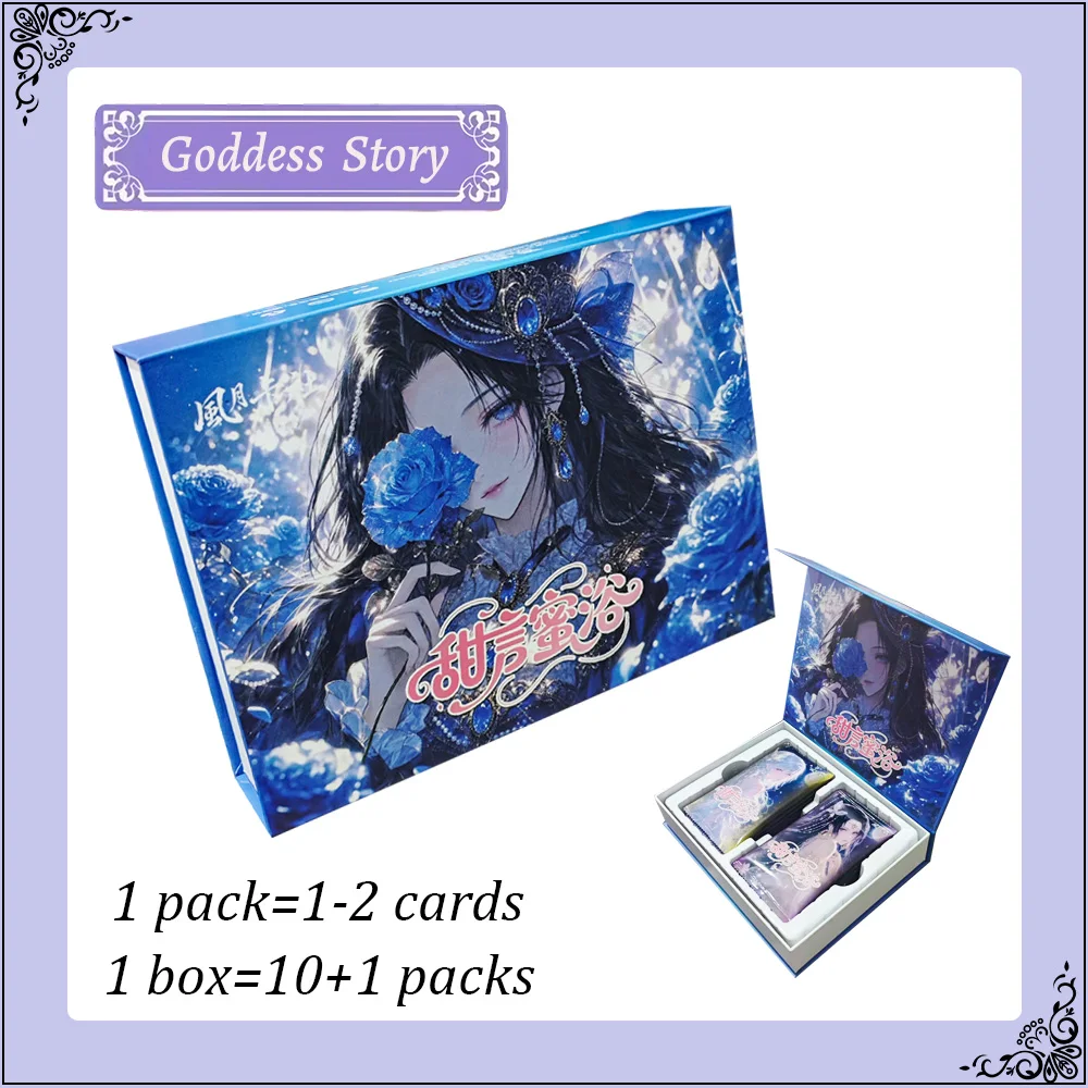 2026 New Goddess Story Card Waifu Card Anime Game Girls Summer Pool Party Swimsuit Trading Cards Booster Box Collector Gift