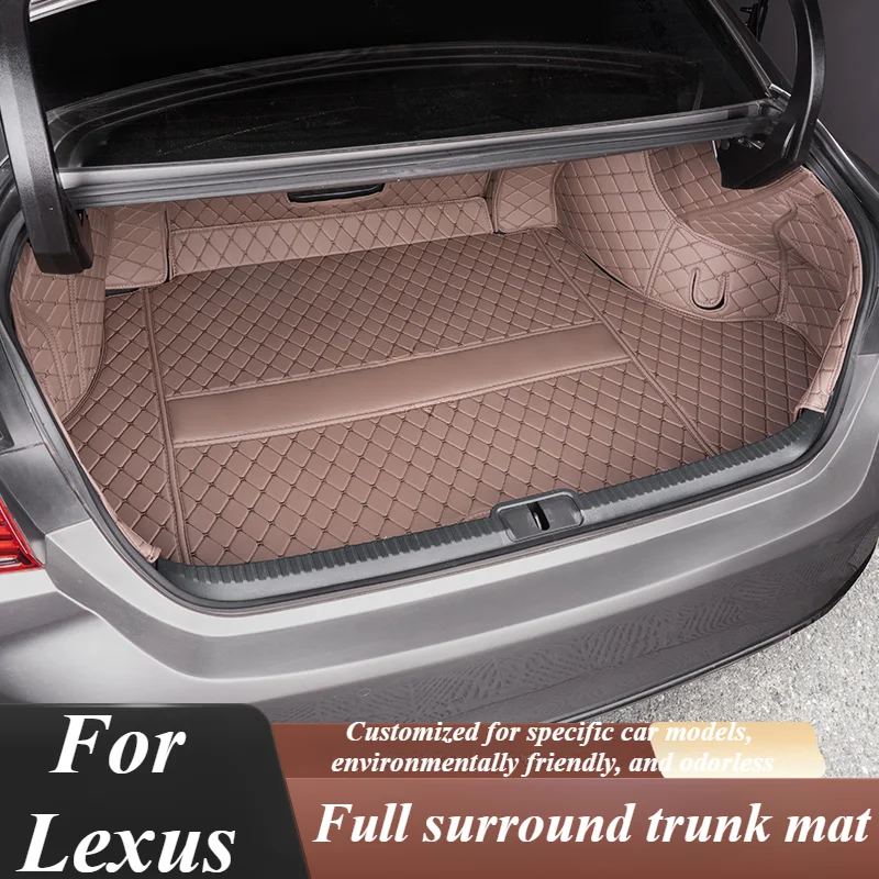 

For Lexus ES200 ES260 ES300h Fully Surrounded Car Trunk Mat Special Tailgate Pad Separate Bottom Mat Car Decorative Accessories