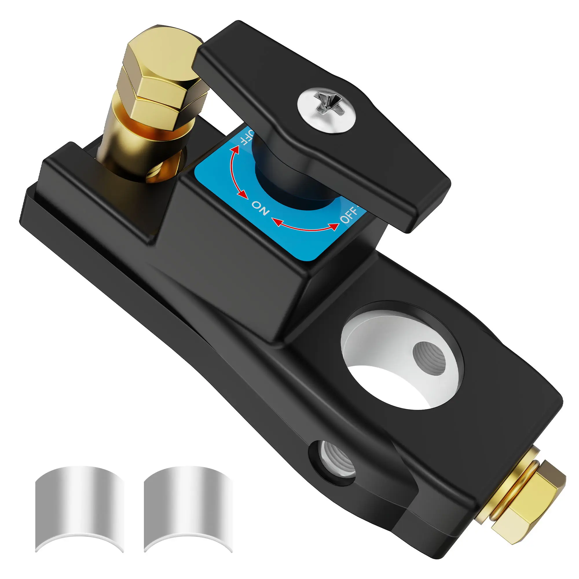 

MICTUNING 12V Car Battery Disconnect Switch Terminal Anti-leakage Switch Isolator Power Cut Off Kill Switches For Truck RV Boat