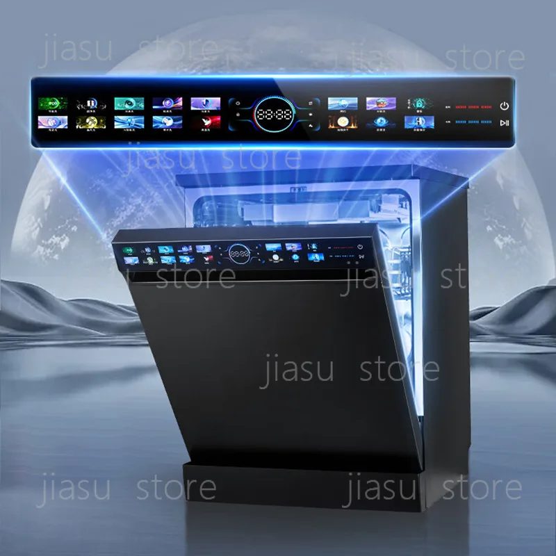 18‑Place Setting Freestanding & Built‑In Dishwasher, Inverter Dish Washer with Zone Wash & Auto‑Open Door Drying