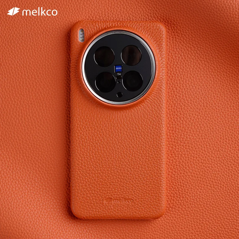 

Чехол Melkco из 100% натуральной яловой кожи для Vivo X100 X200 Ultra Pro Mini X200S, роскошные чехлы с защитной крышкой для камеры