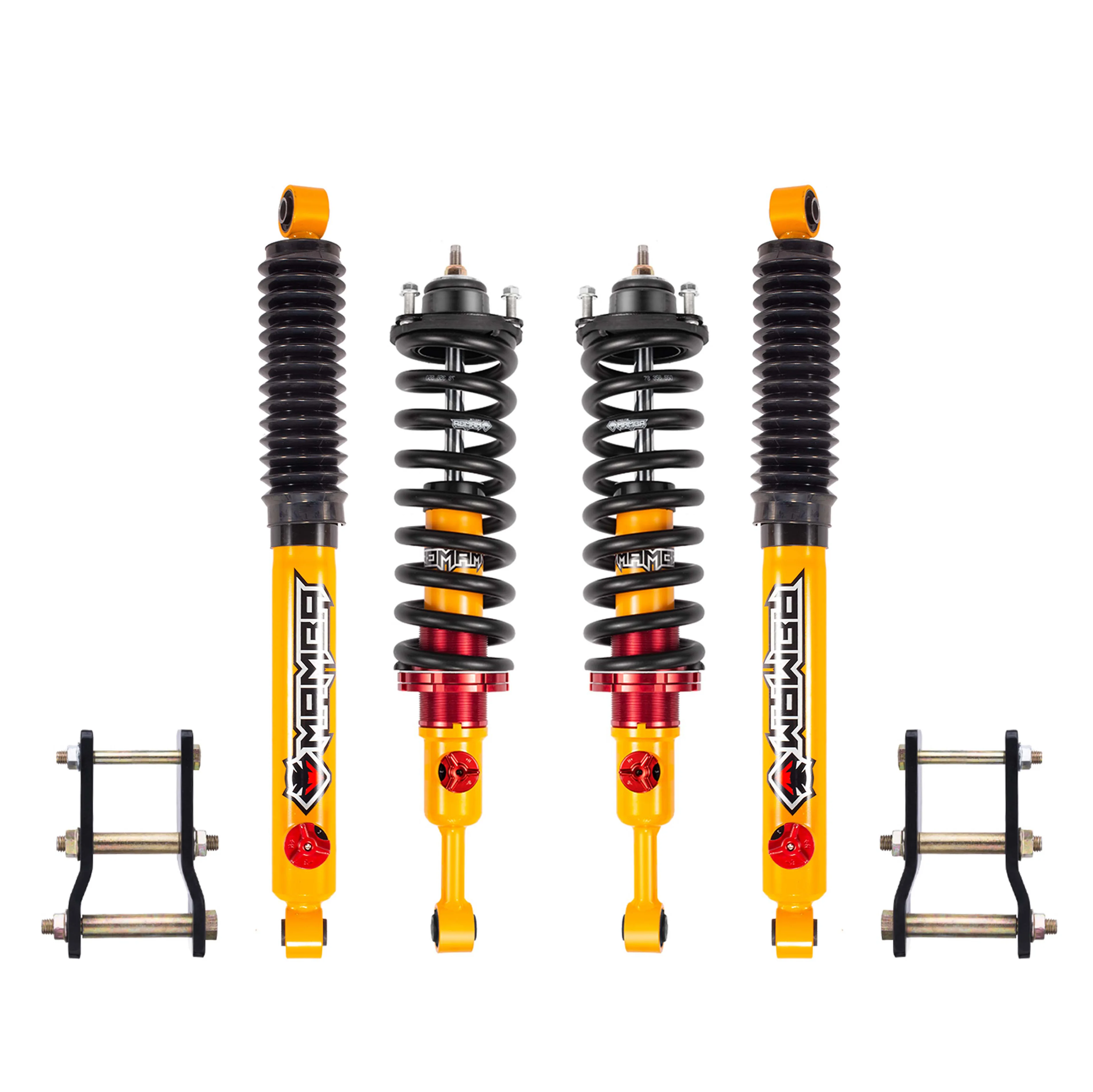 4x4 Lift Kits With 2 Inch For Toyota Hilux 2023 2024 Lift Spring Lift Shock Comfort Shackles Offroad Shocks Absorber