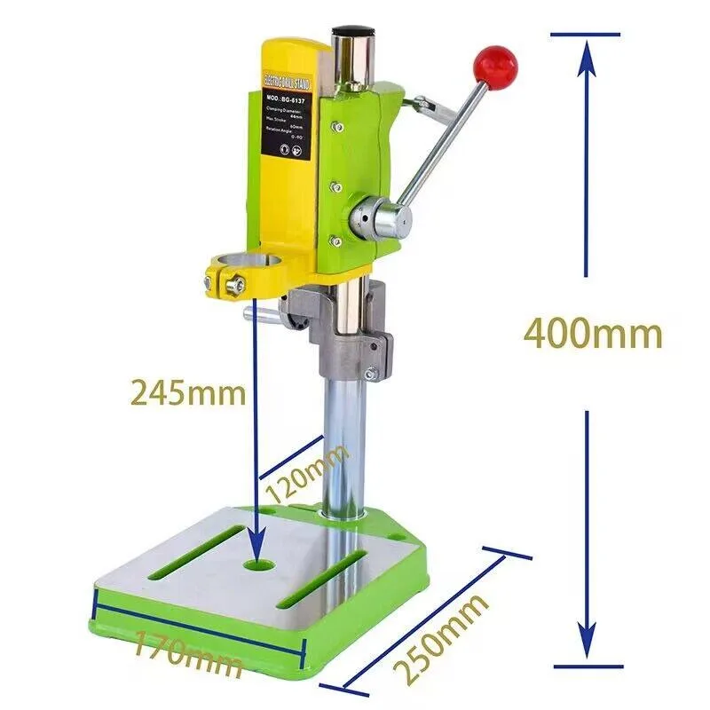 BG-6137 Electric drill bracket, electric drill changer drill, rotatable oblique hole fast lifting device milling machine