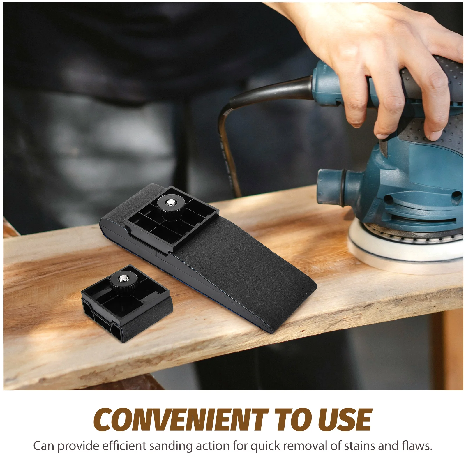 1 set Block Multi-Function Manual Tool for Wood Metal Plastic Efficient Corner Flat Surface Sanding Drywall Sanding Tool Block