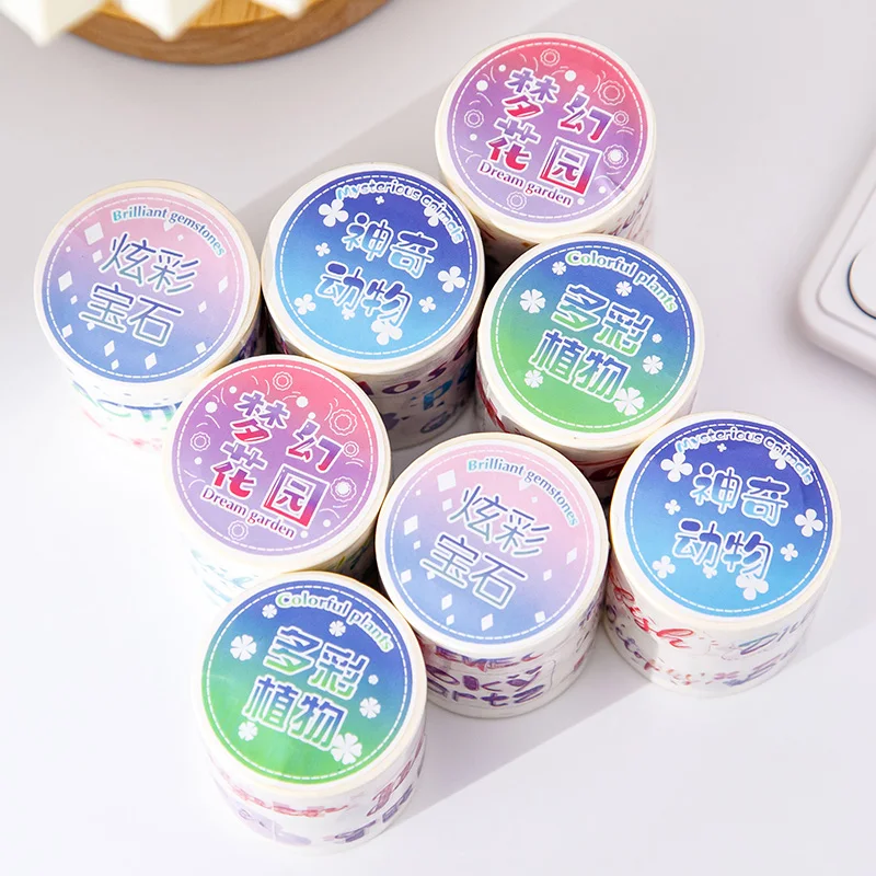 Click Sauce PET Handbook Tape, Adesivos, Material De Papel, Bonito, Meninas, Atacado