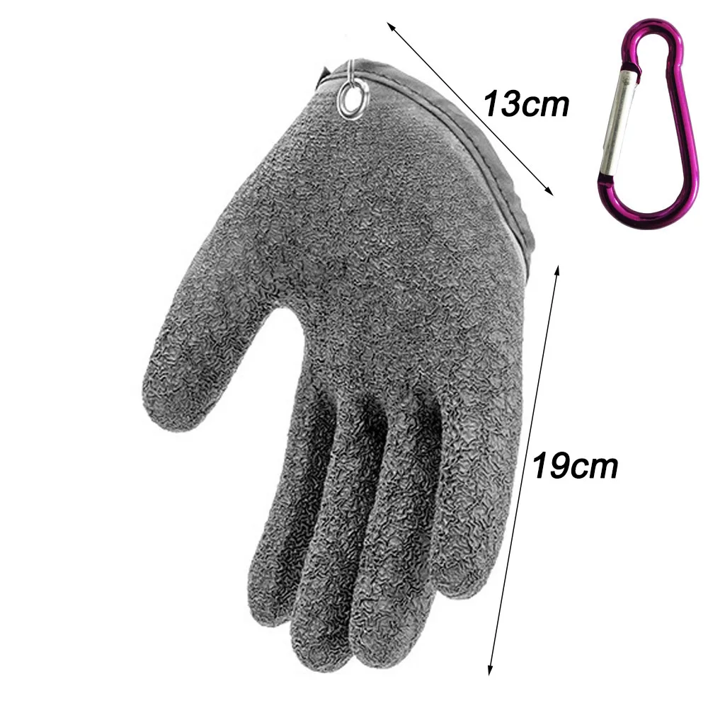 Angelhandschuhe, Vollfinger, wasserdicht, zum Fangen von Fischen, rutschfest, langlebig, gestrickt, für die Arbeit, schnittfester Handschuh, Karpfen, Outdoor, schützende Handbekleidung