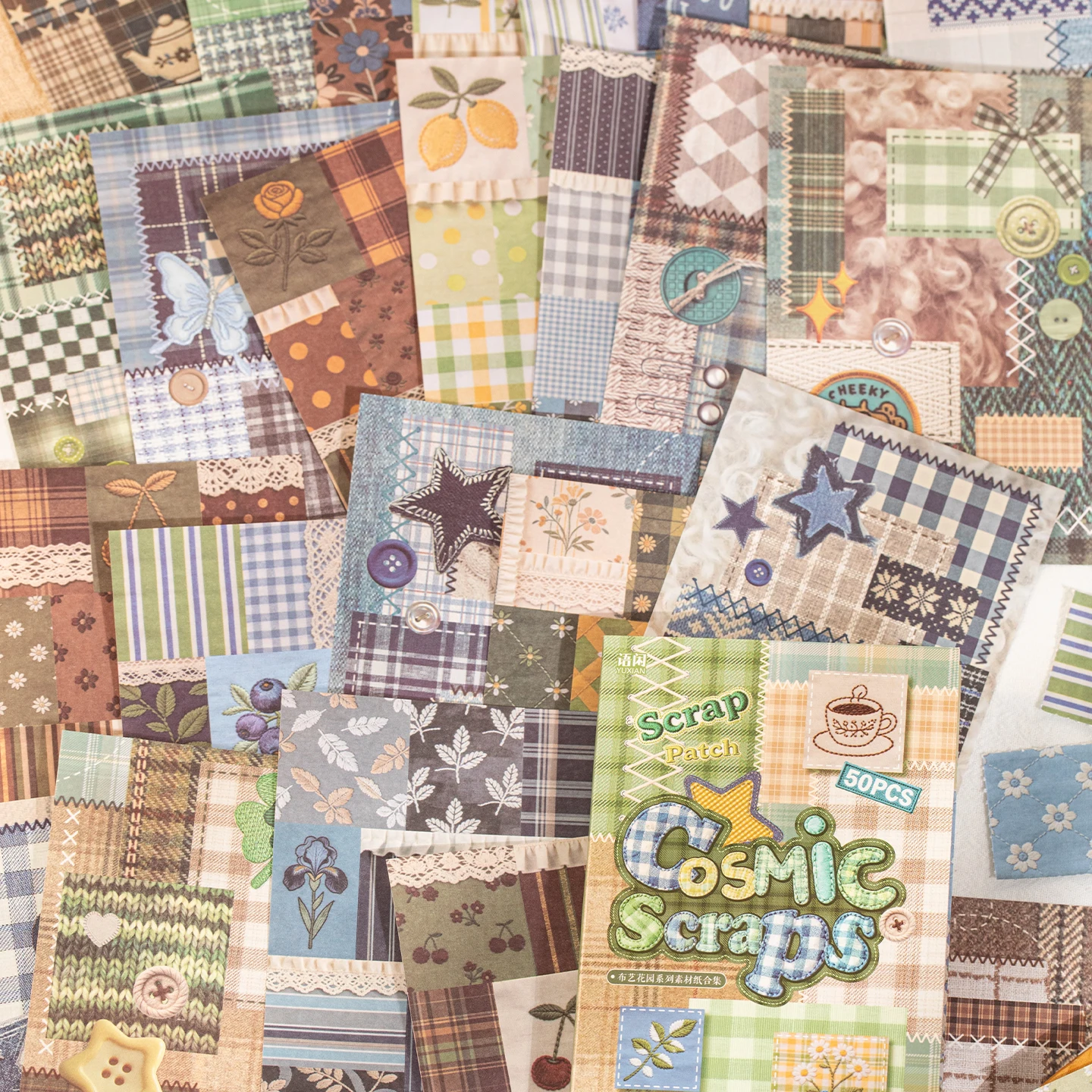 50 Folhas de Papel Decorativo  - Embroidery Sheet avaliação e preço