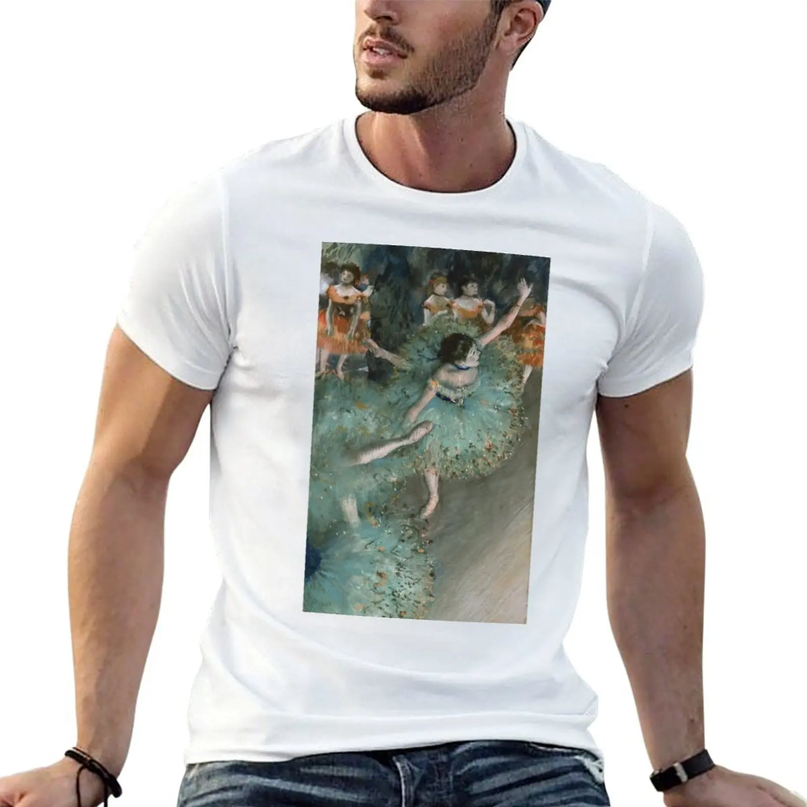 

Swaying Dancer by Edgar Degas T-Shirt man t shirts cotton t shirts for man slim fit anime t shirts for man T-Shirt