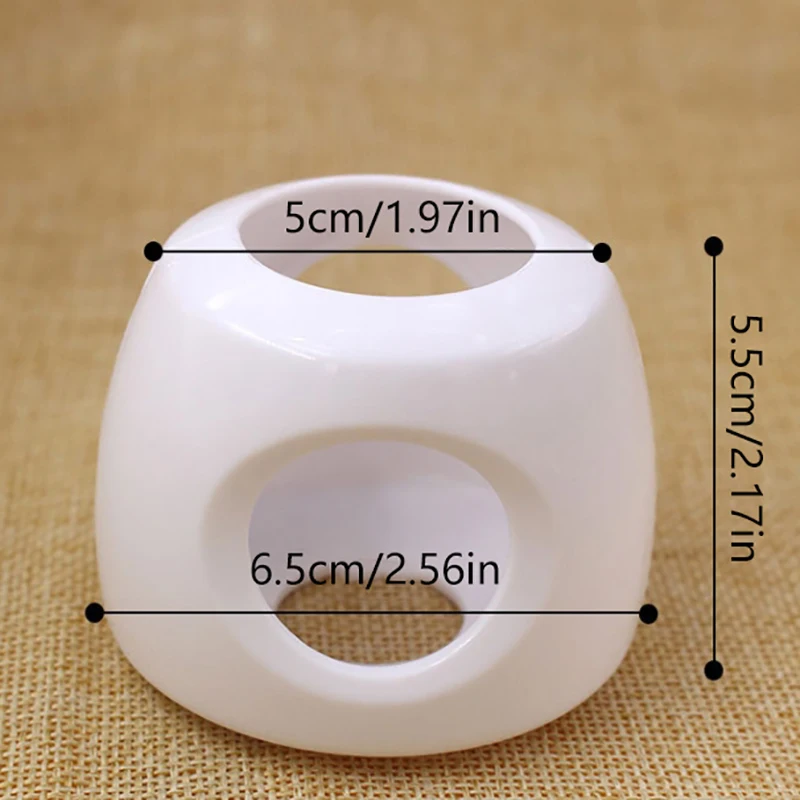 Round Door Handle Dust Covers Plastic Home Gate Door Knob Guard Bumper Stopper Deurknoppen For Child Baby Safety Protector