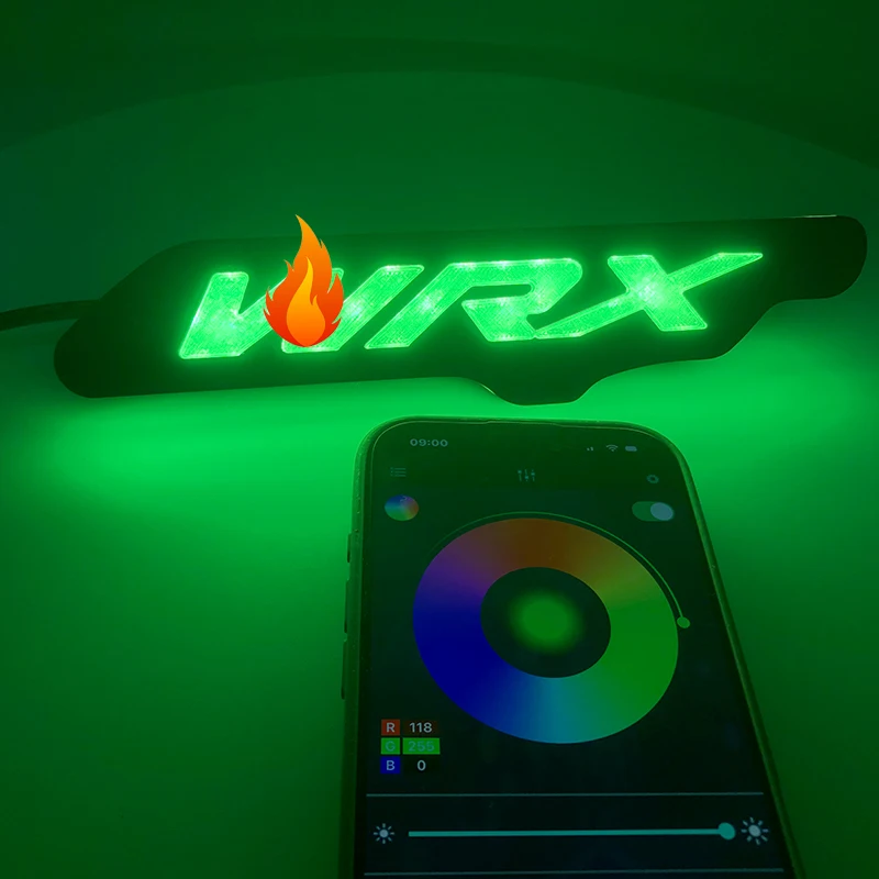 

Светодиодная эмблема RGBW Flow Series для Subaru WRX 2000-2024 - Светящиеся логотипы