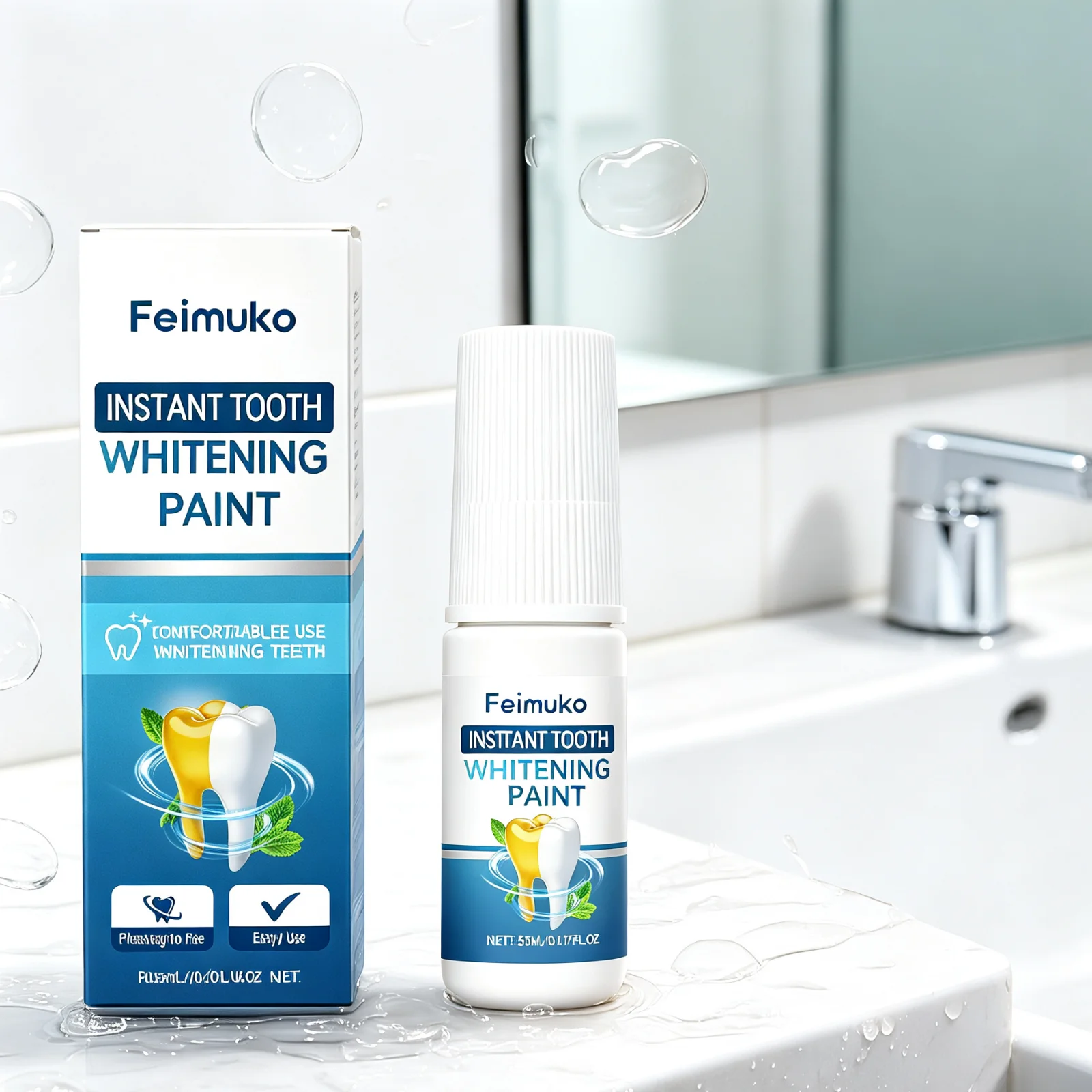 Pintura Blanqueadora Dental In - Teeth Paint Whitening reseña y precio