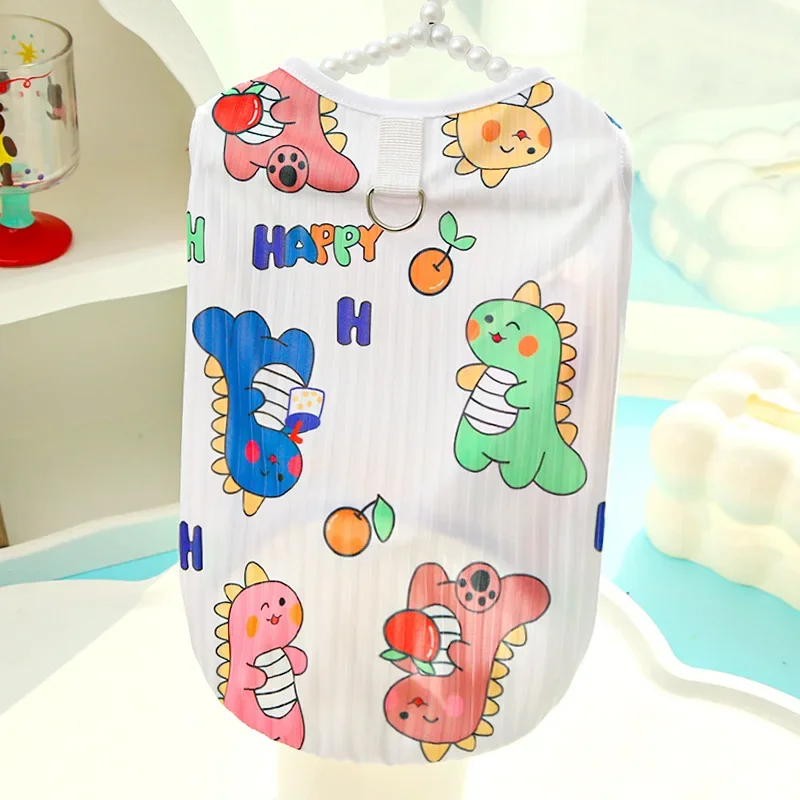 

Dog Vest XS-8XL Spring Summer Clothing Big Dog Golden Retriever Costume Bichon Cat Pet Clothes Supplies Dog Clothes Wholesale