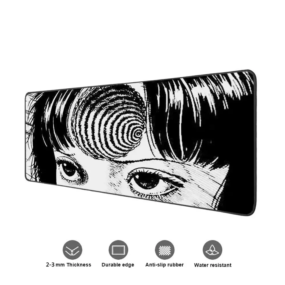 Mauspad Gaming 900×400 Mousepad Gamer Xxl Mauspad Junji Ito Büros Zubehör Tastatur Langes Pad Computer Schreibtischunterlage