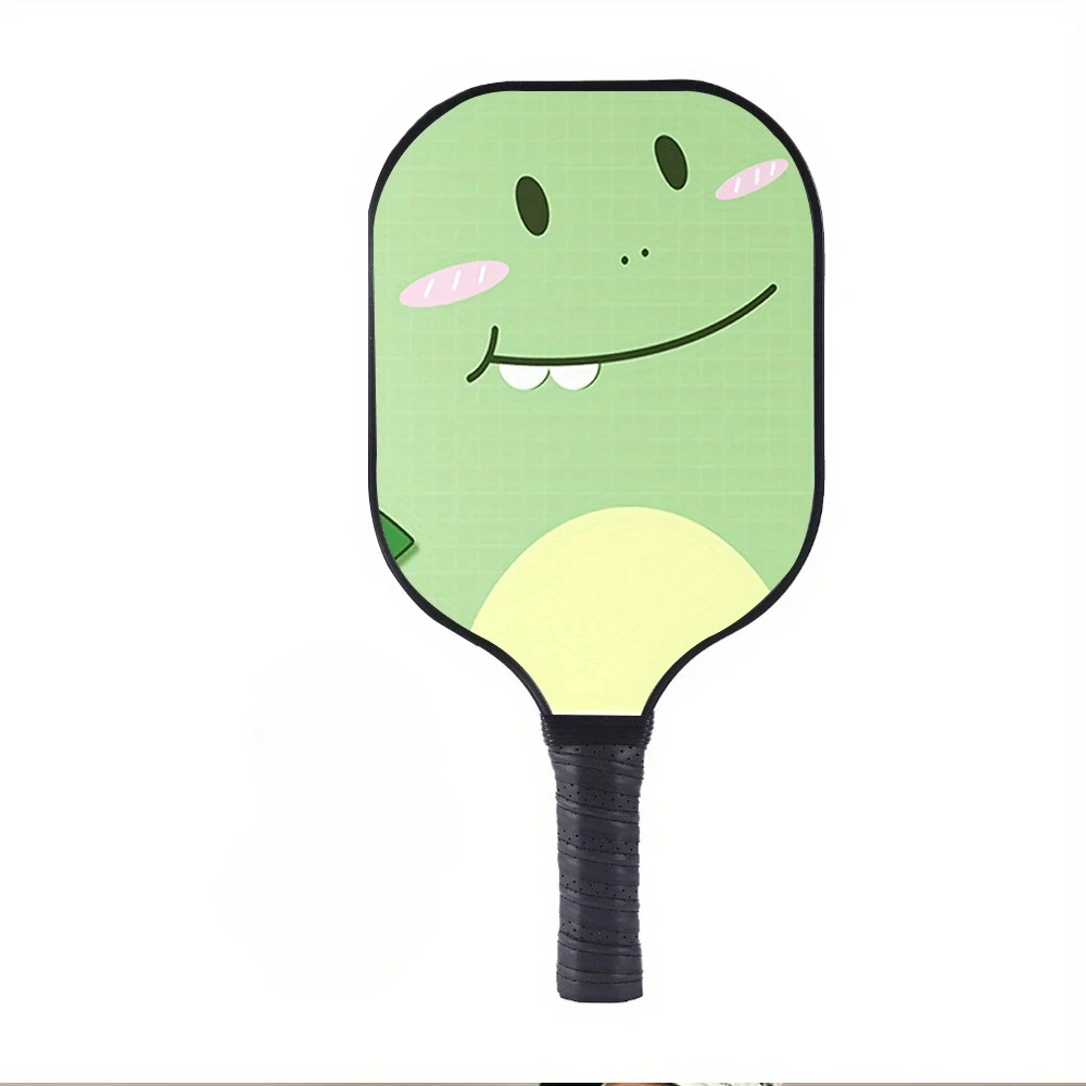 

Pickleball Paddle 1PC with Carry Bag Fiberglass Racket Lightweight Honeycomb Core Non-Slip Grip Outdoor Sports Training