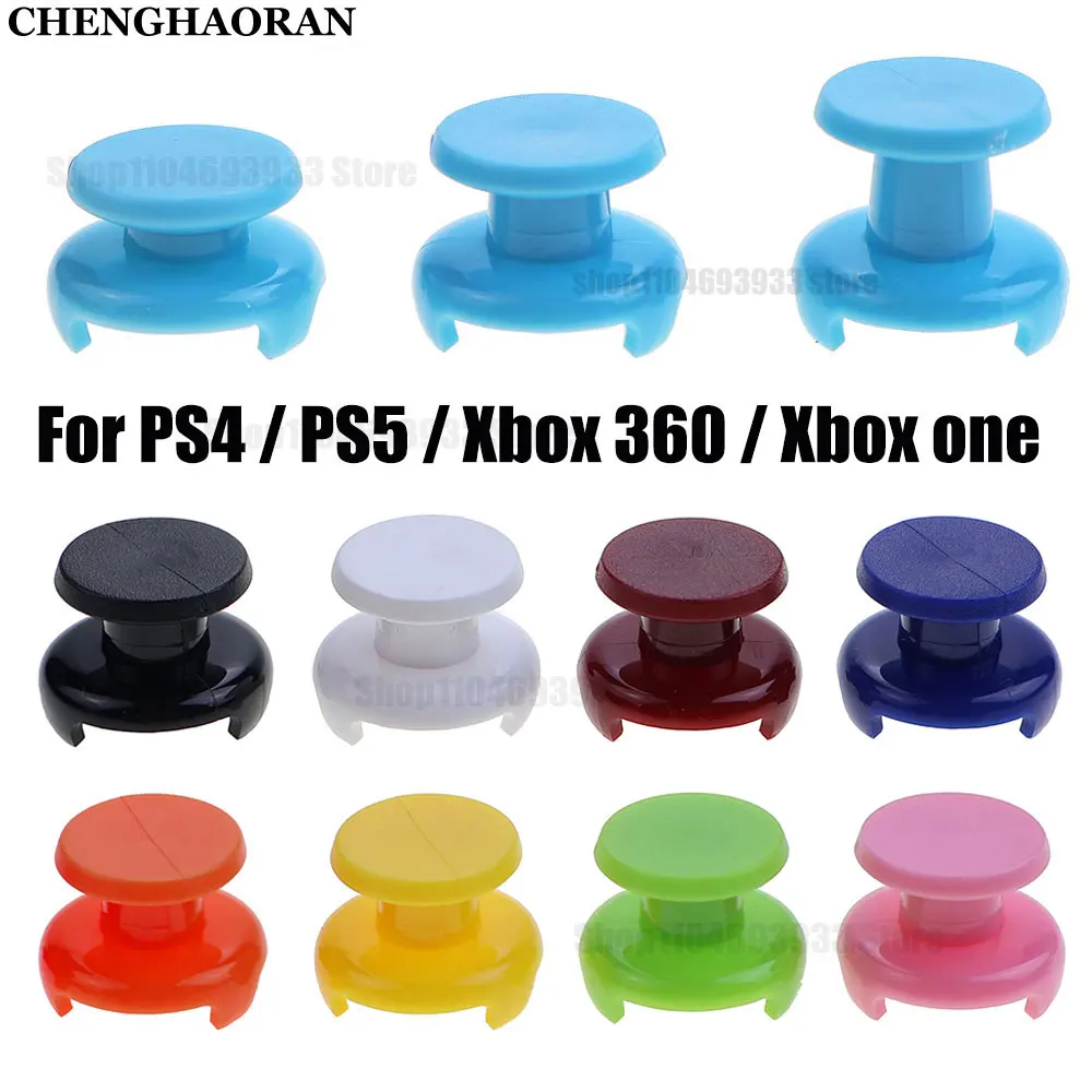 

2pcs Thumb Stick Hand Grip Extenders Caps For PS4 PS5 Xbox 360 One Xbox360 XboxOne Game Controller Joystick Cover Accessories