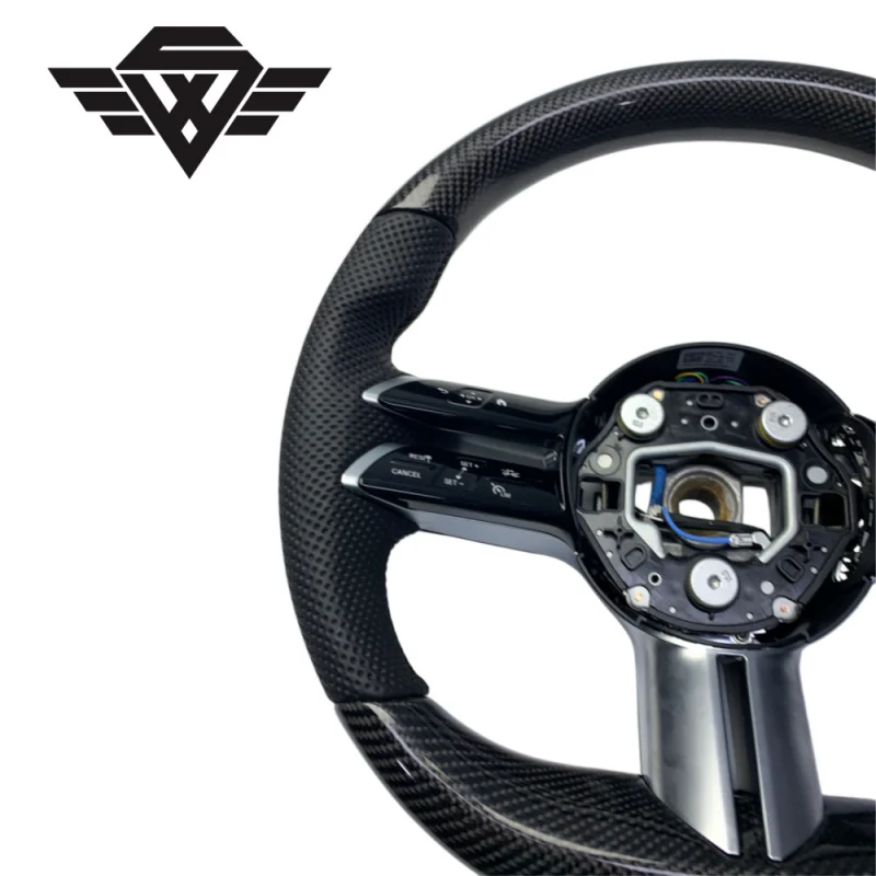 Luxury  Real Carbon Fiber Car Steering Wheel for Mercedes Benz 809Y GLK  G CLASS 223 AMG Customizable Superior Quality