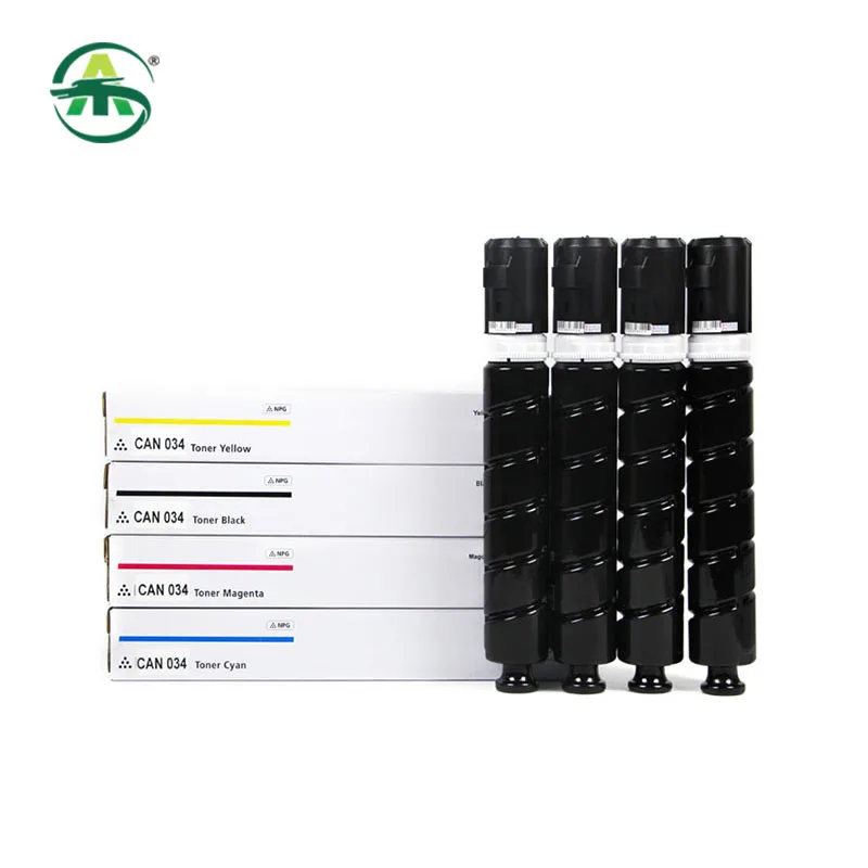 4PC/Set Can 034 BK240g CMY150g Toner Cartridge For Canon Color imageCLASS MF810820 IR  C1225iF 1225 Toner Powder Compatible