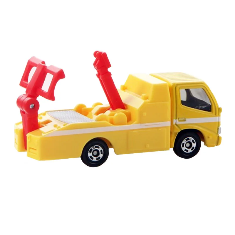 Takara tomy simulação modelo de carro toyota dyna wrcker caminhão periférico dos desenhos animados brinquedos figuras na moda ornamentos decoração presente