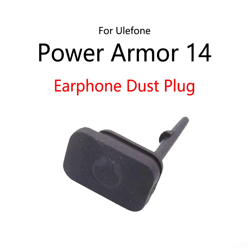 For Ulefone Power Armor 14 Type-C Charge Plug USB Charging Port Protector Cover Earphone Dust Plug