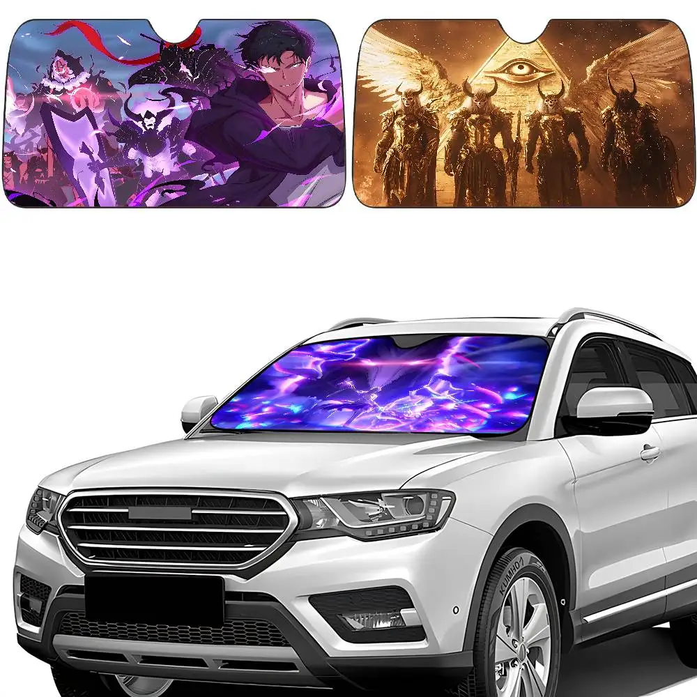 

G-The ThroneI Of The Godseal Автомобильный солнцезащитный козырек на лобовое стекло 70x130 см Солнцезащитный козырек Солнцезащитный козырек в клетку Подарок Новинка автомобиля