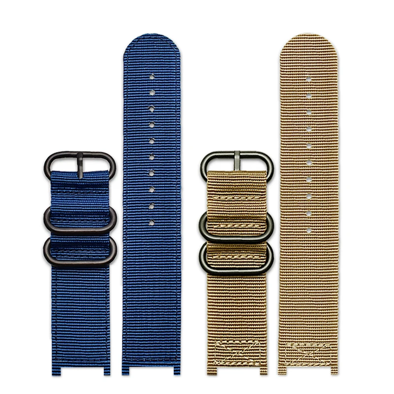 النايلون حزام ساعة اليد ل كاسيو PROTREK 5480 PRW-7000 PRW7000FC PRW-7000X تعديل حزام الساعات الرياضة مقاوم للماء تنفس سوار