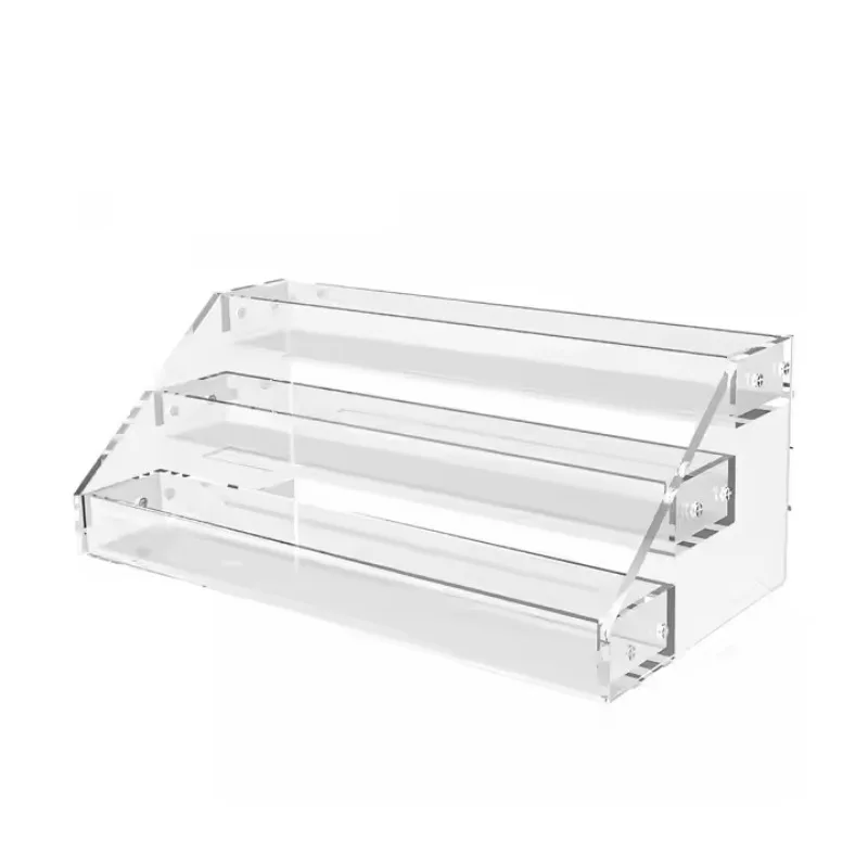 Transparent Storage Box Makeup Organizer Cosmetic Display Case Jewelry Organizer Desktop Holder Clear Makeup Organizer