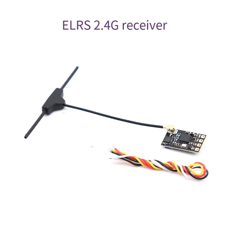 

【CLEARANCE】Mini Nano Receiver For ELRS 2.4G 915M High Refresh Rate Long Range Performance With Antenna For FPV Racing Drone