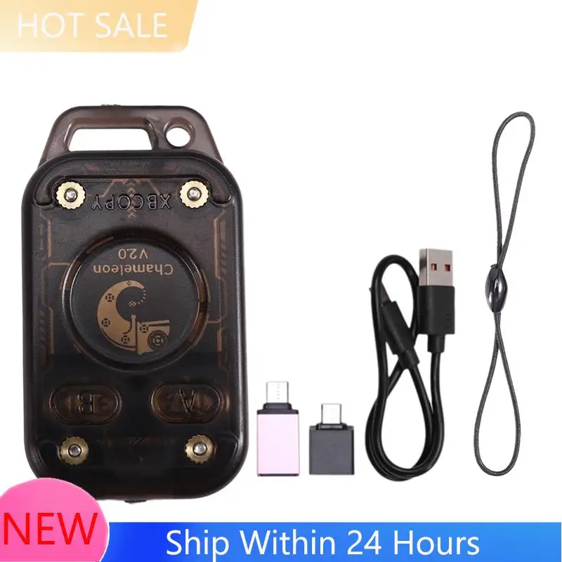 

~【IN Stock】Restart Chameleon V2.0 RFID Smart Chip Reader Emulator NFC Duplicator 125Khz 13.56Mhz IC/ID Card Decoding Chameleon